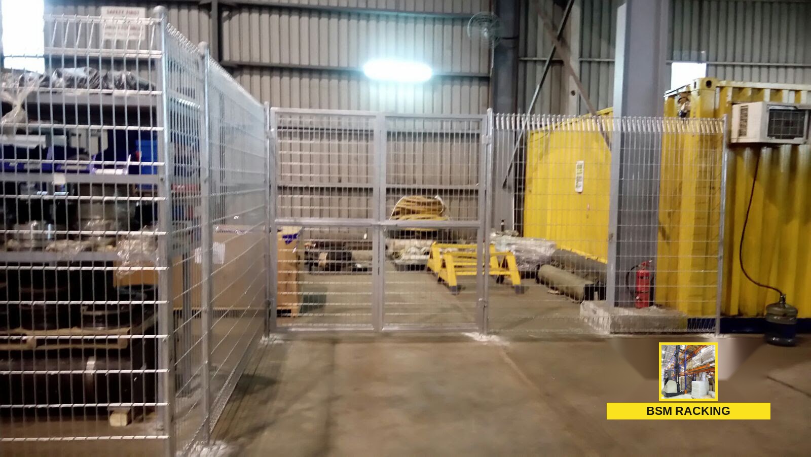Galvanized Fencing System, fourth fencing design reference view