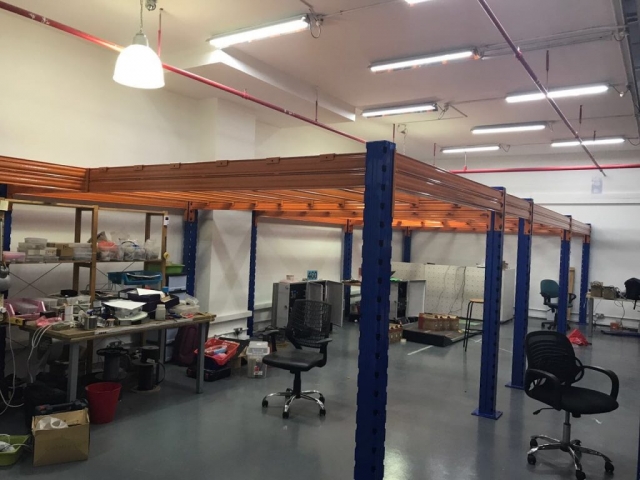 Superblock Racking Systems modular warehouse storage platform, project view 34