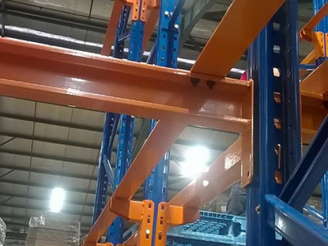 Drive-In Racking pallet storage layout viewed in the project gallery
