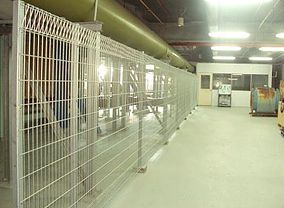Galvanized Fencing System, first view in the fencing and gates gallery