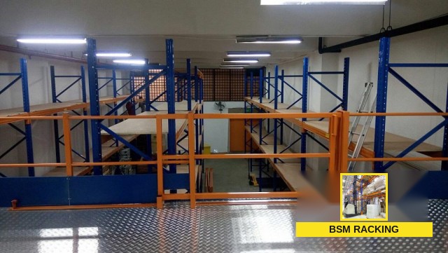 Superblock Racking Systems modular warehouse storage platform, project view 49