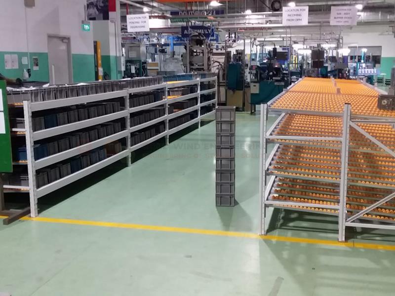 Carton Flow Racking – Racking System by BSM Racking