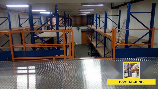 Superblock Racking Systems modular warehouse storage platform, project view 50