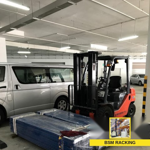 Superblock Racking Systems modular warehouse storage platform, project view 52