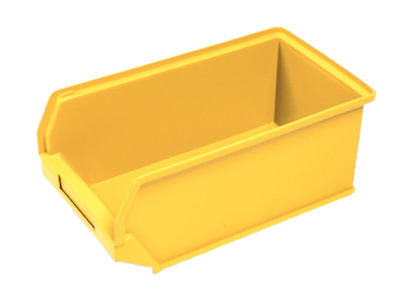 Yellow Part Boxes bin GS-1192, 7.2 Liter capacity