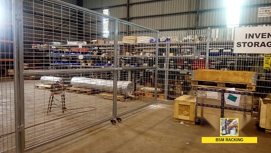 Galvanized Fencing System, first view accompanying the design specifications