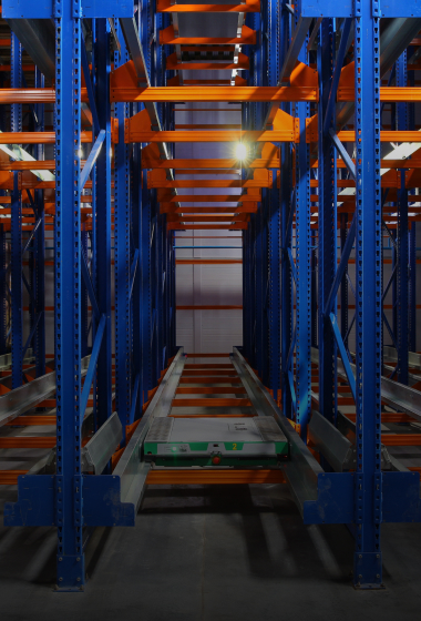 Custom-designed racking layout built to fit the site