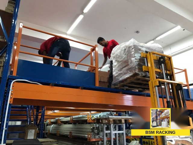 Superblock Racking Systems modular warehouse storage platform, project view 46