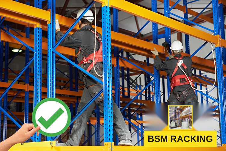 Rack MG45 Corrosion Inspection racking component condition view