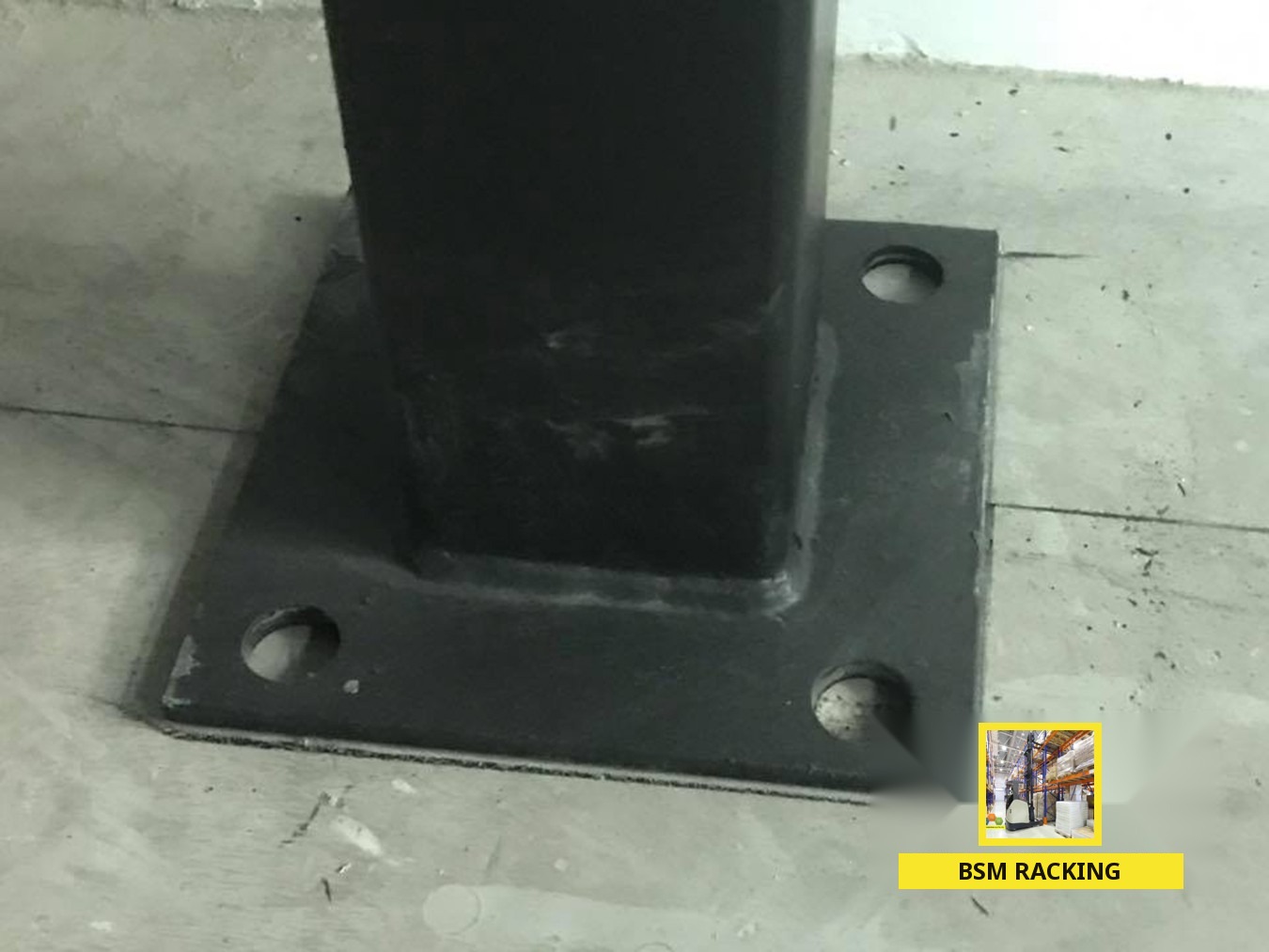 Structural Steel Platform freestanding mezzanine installation, project view 11
