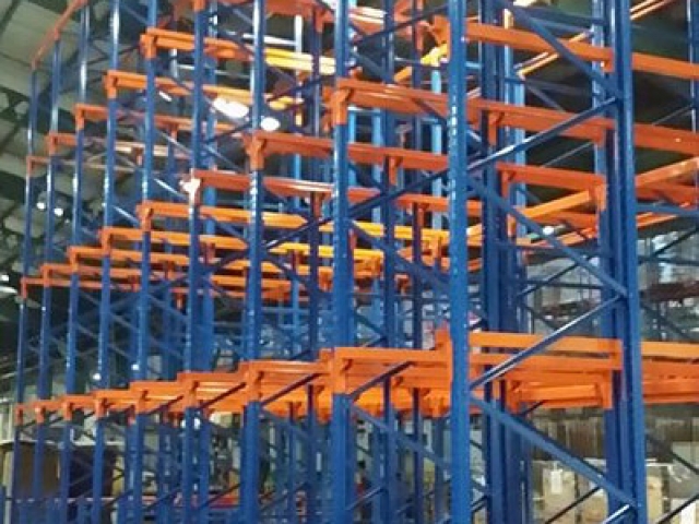 Drive-In Racking warehouse installation viewed in the project gallery