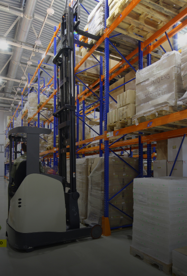 Warehouse handling equipment such as pallet trucks and trolleys