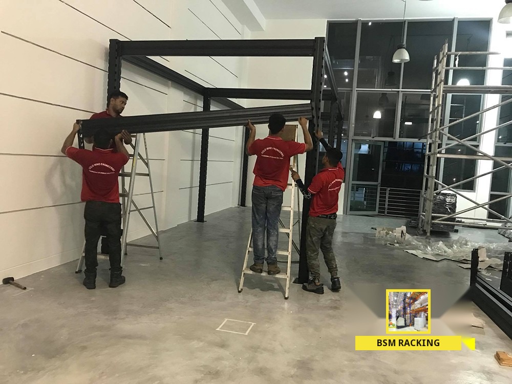 Superblock Racking Systems modular warehouse storage platform, project view 12
