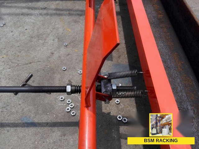 Pallet Flow Racking live pallet storage arrangement, project view 27