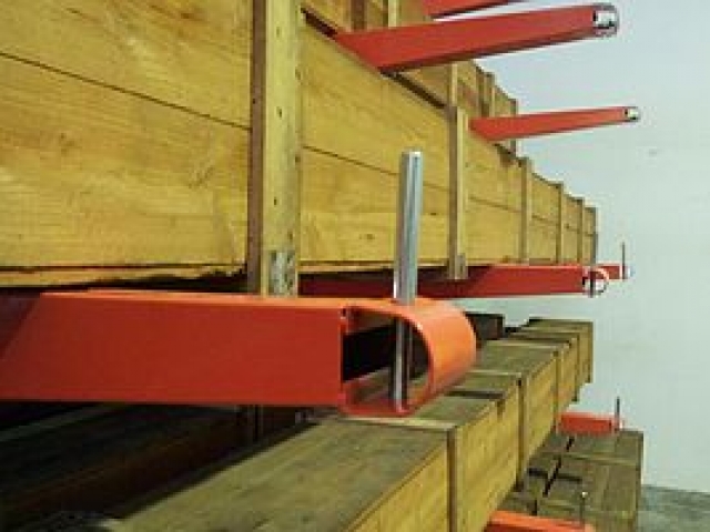 Cantilever Racking storage system configuration