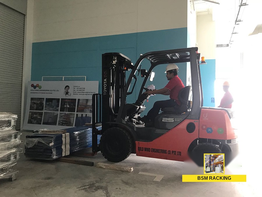 Superblock Racking Systems modular warehouse storage platform, project view 23
