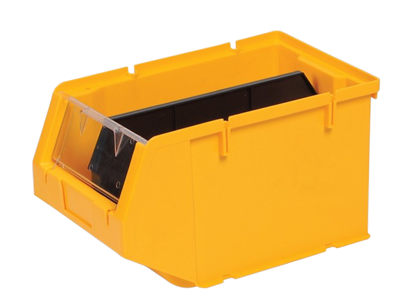 Yellow Part Boxes bin GS-9002, 10 Liter capacity