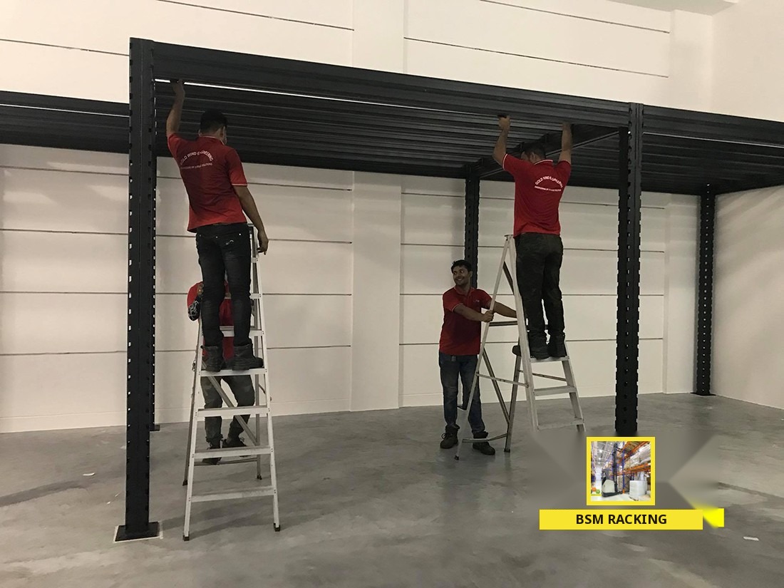 Superblock Racking Systems modular warehouse storage platform, project view 17