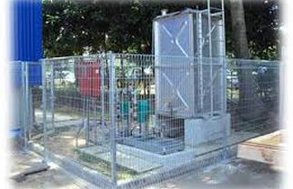 Galvanized Fencing System, second fencing and gates reference photo