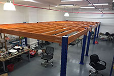 Superblock Racking Systems modular warehouse storage platform, project view 3