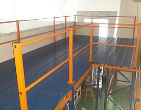 Handrails System assembly for protected access
