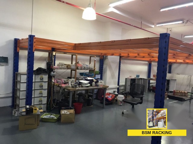 Superblock Racking Systems modular warehouse storage platform, project view 44