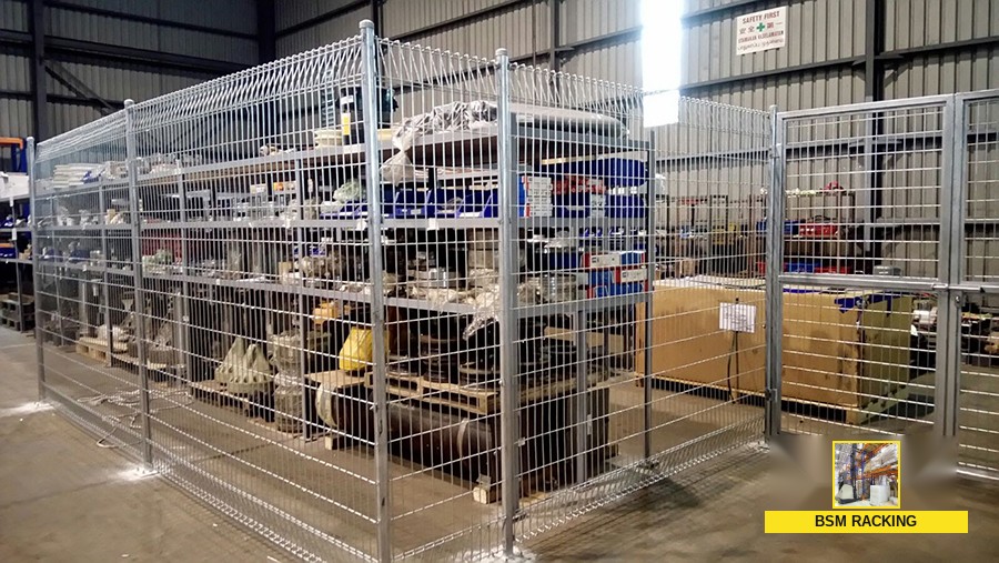 Galvanized Fencing System, third photo in the design reference gallery