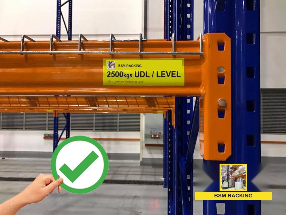 Rack MG45 Corrosion Inspection storage rack condition assessment