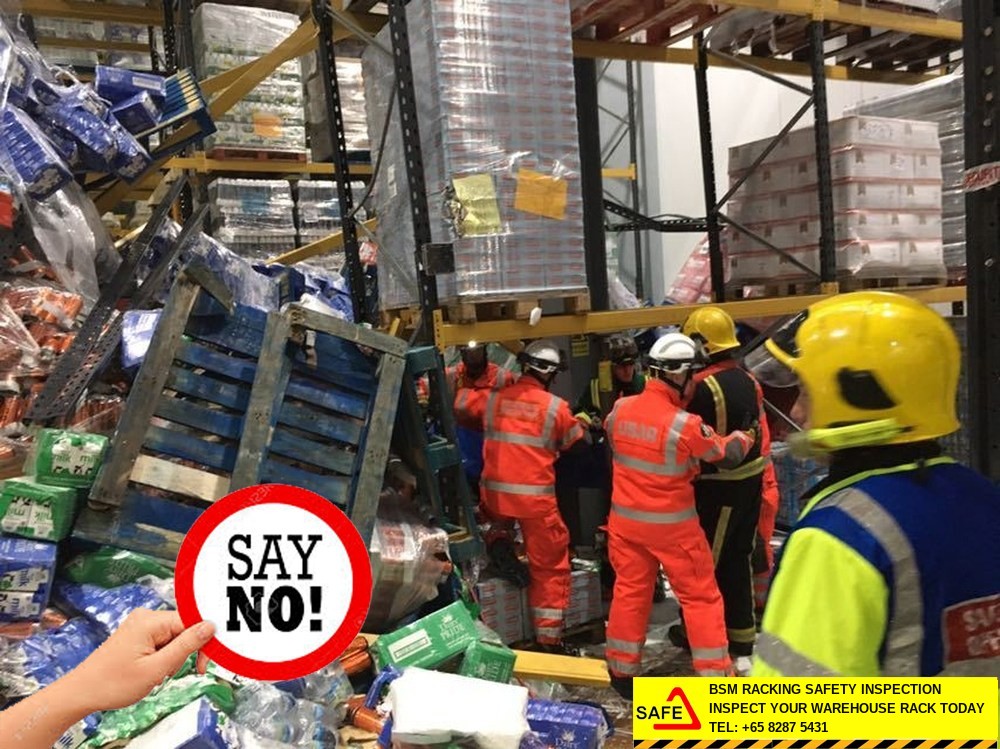 Warehouse Rack Inspection rack structure examination