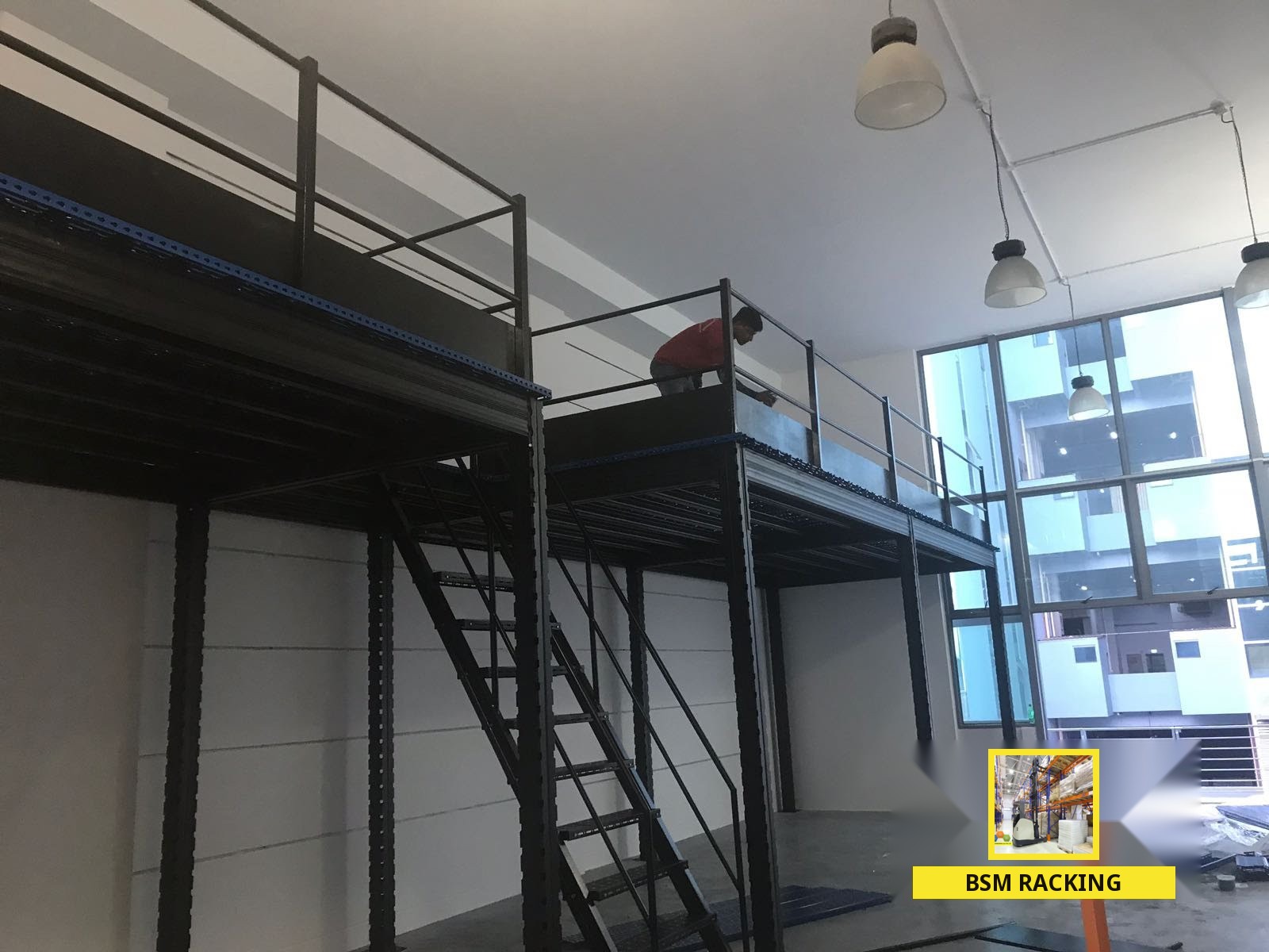 Superblock Racking Systems modular warehouse storage platform, project view 13