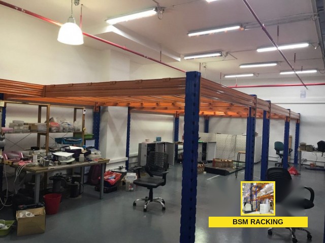 Superblock Racking Systems modular warehouse storage platform, project view 35