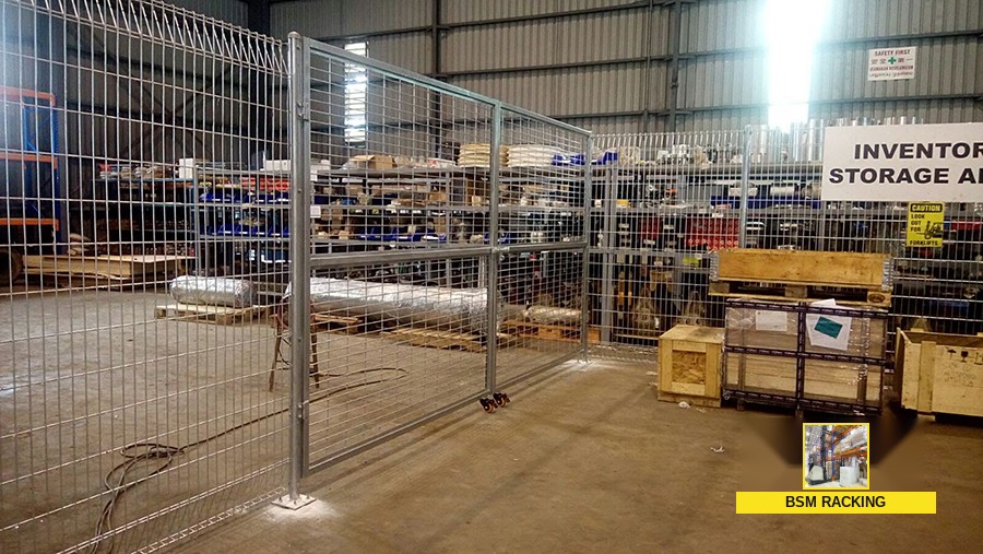 Galvanized Fencing System, final photo in the design details gallery