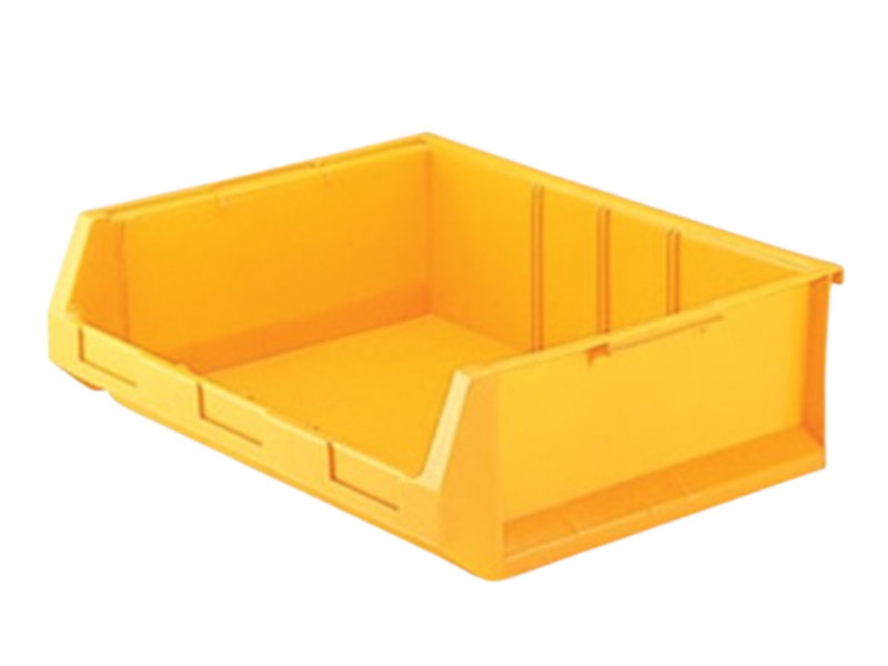 Yellow Part Boxes bin 02-PB-NTB204, 23 Liter capacity