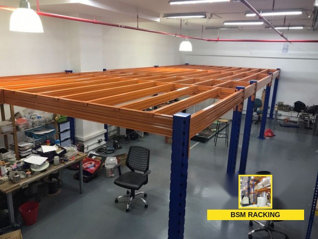 Superblock Racking Systems modular warehouse storage platform, project view 33