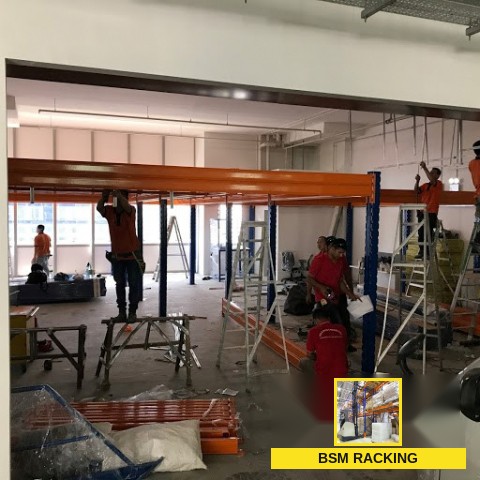 Superblock Racking Systems modular warehouse storage platform, project view 39