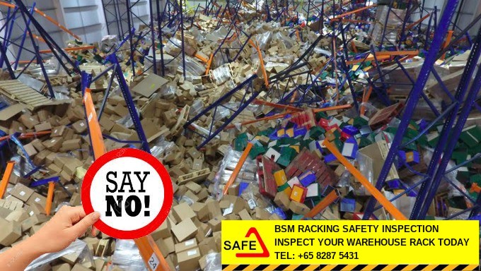 Warehouse Rack Inspection pallet rack corrosion assessment