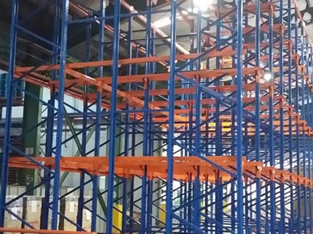 Drive-In Racking pallet rack installation viewed in the project gallery