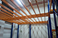 Superblock Racking Systems modular warehouse storage platform, project view 1