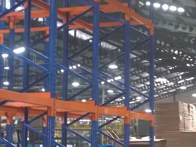 Drive-In Racking high-volume storage arrangement shown in the storage gallery