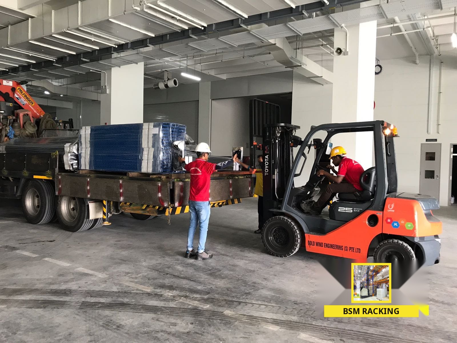 Superblock Racking Systems modular warehouse storage platform, project view 10