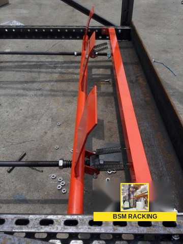 Pallet Flow Racking live pallet storage arrangement, project view 32