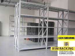 LS-24 Longspan Racking hand-loaded shelving layout, project view 5