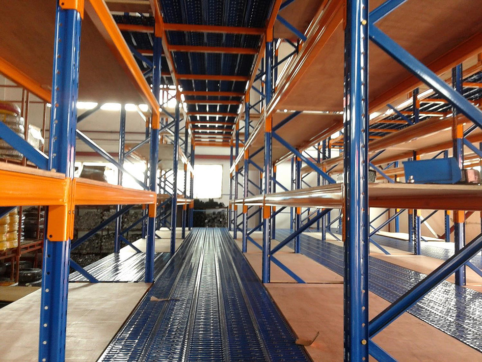 2-Tier Racking structure for additional storage space