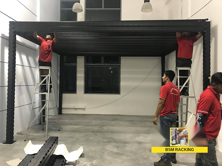 Superblock Racking Systems modular warehouse storage platform, project view 18