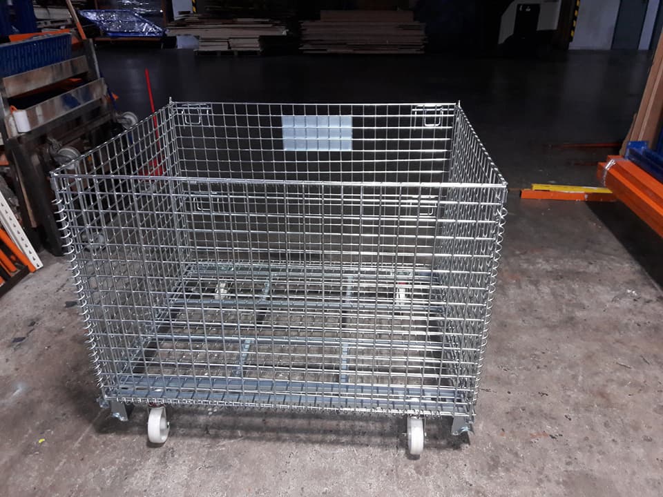 Foldable Wire Mesh Cage configuration overview