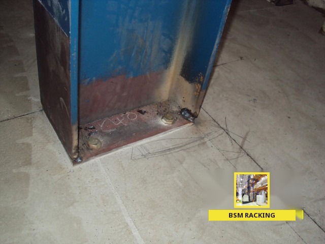 Structural Steel Platform freestanding mezzanine installation, project view 23