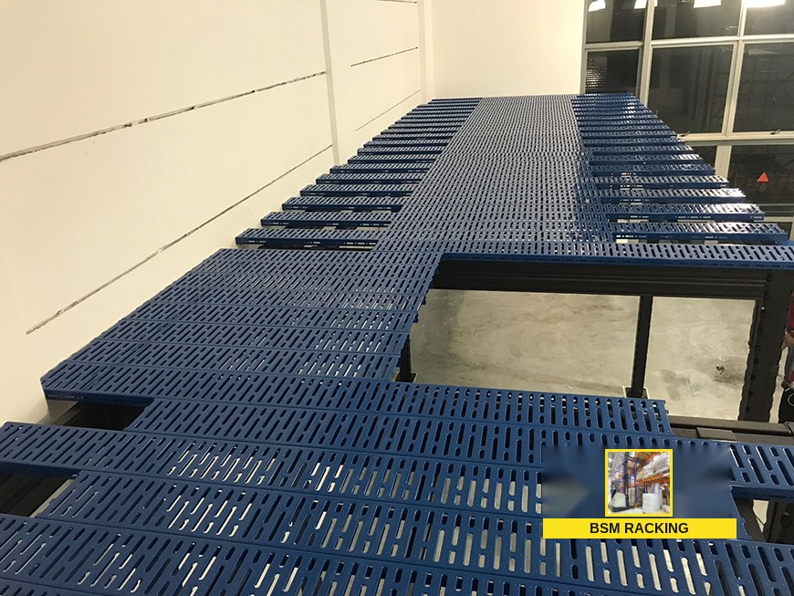 Superblock Racking Systems modular warehouse storage platform, project view 8