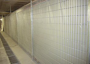 Galvanized Fencing System, third view of the fencing range