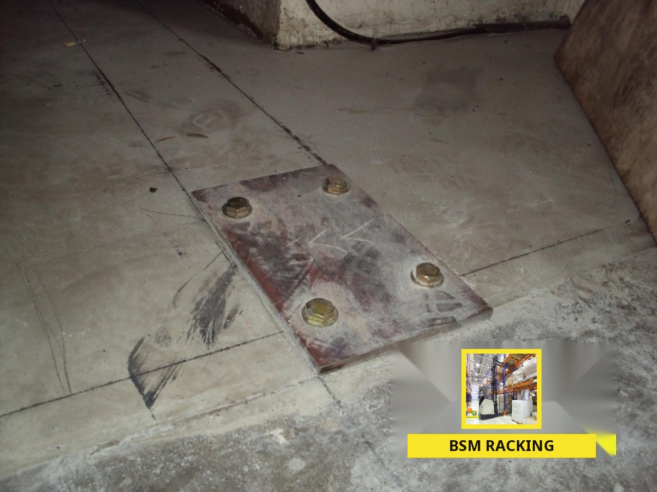 Structural Steel Platform freestanding mezzanine installation, project view 44